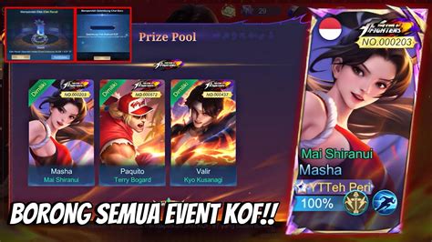 Bakar Semua Diamond Di Event Kof Review Skin Masha Yang Paling Wangy