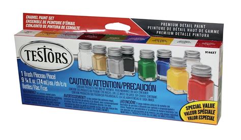 Amazon Testors 9146XT Promotional Enamel Paint Set Arts Crafts