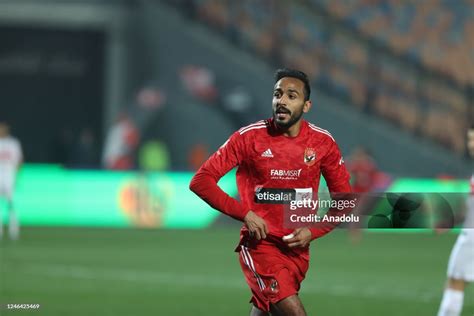 Kahraba Of Al Ahly Celebrates After Scoring A Goal During The News