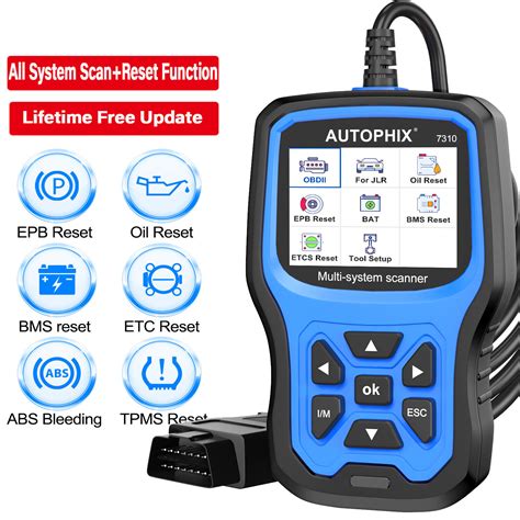 Autophix Obd Scanner Code Reader Full Systems Car Oil Dpf Abs