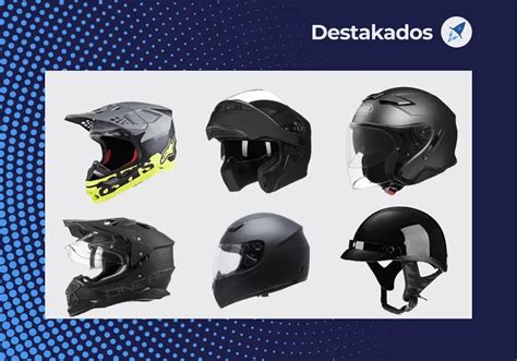 Tipos de cascos para moto cómo escoger el correcto Destakados