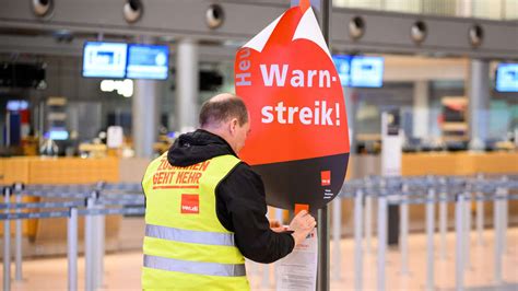 Verdi Ruft Erneut Zum Streik Auf Flugh Fen Am Donnerstag Und Freitag