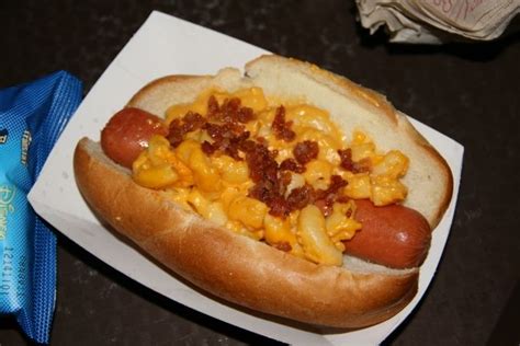 Macaroni And Cheese And Truffle Oil Gourmet Hot Dog Fairfax Fare