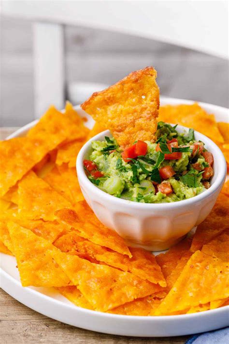 Double Cheese Keto Chips Crunchy And Dippable Keto Pots