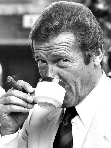 Size X In Roger Moore Drinking Coffeewe Have More Associated