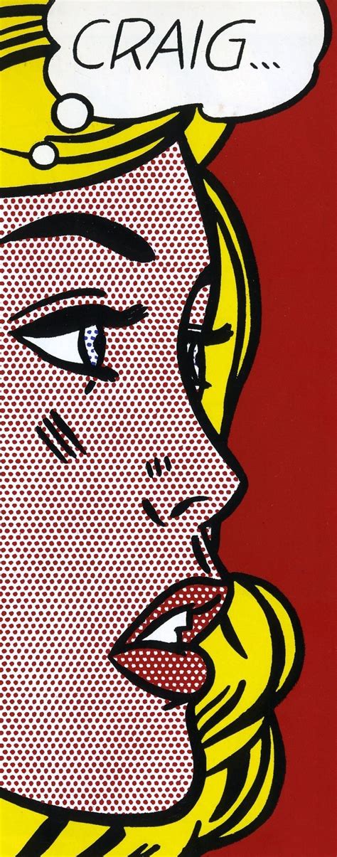 Roy Lichtenstein Art • B 1923 Oct27 D 1997 Sep29 73 • Am 1960s Pop