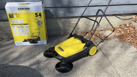 Effortlessly Clean Your Space with Karcher S4 Twin Push Sweeper