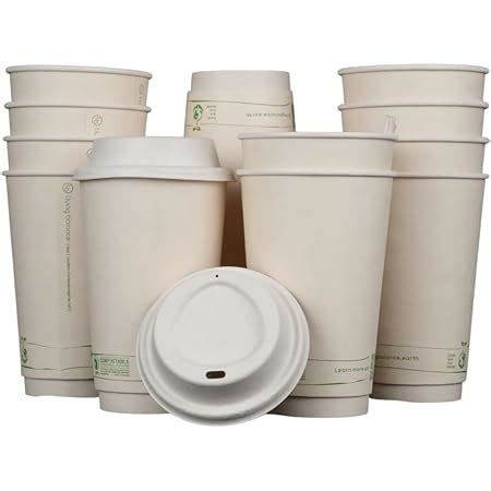 Amazon Oz Compostable Coffee Cups By Living Balance Cups