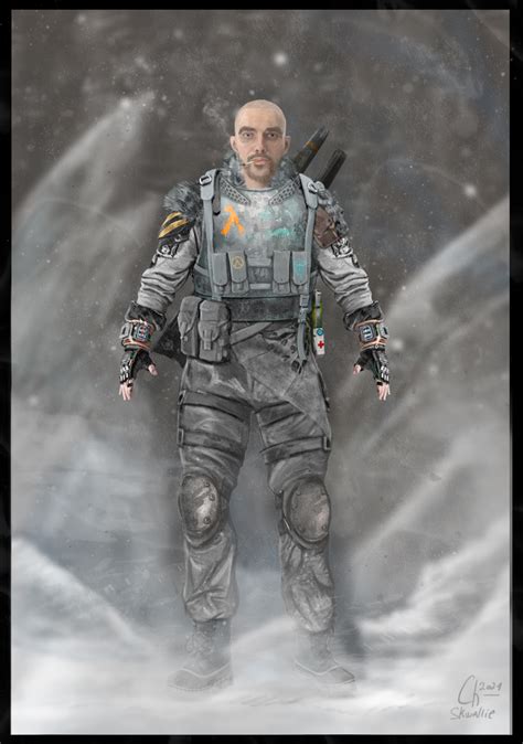 Artstation Half Life Ravenholm Snow Rebel