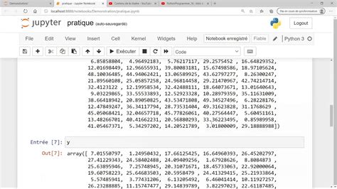 4 32 Demo De Jupyter Notebook Youtube