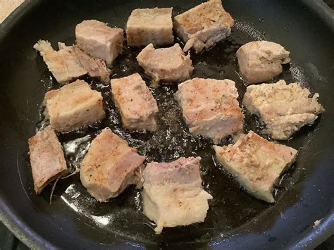 Keto Sweet Sticky Pork Belly Bites With Coconut Cauliflower Rice