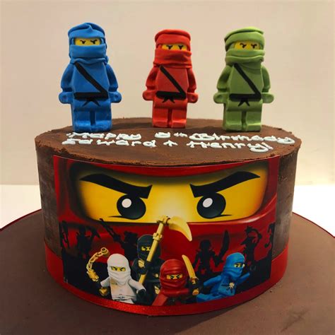 Lego Ninjago Birthday Cake Etoile Bakery