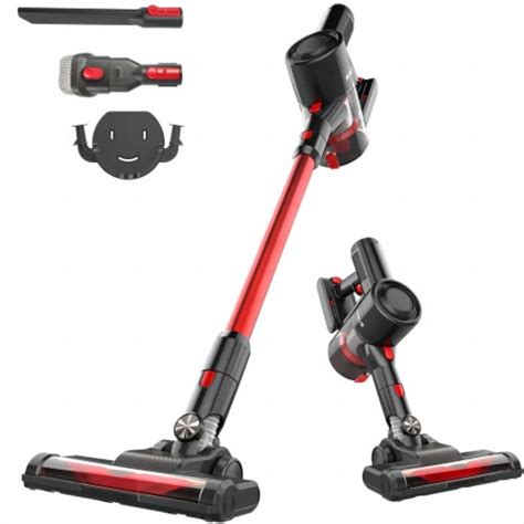 SUGIFT Cordless Stick Vacuum Cleaner Rechargeable,12KPa Cyclone Vacuum ...