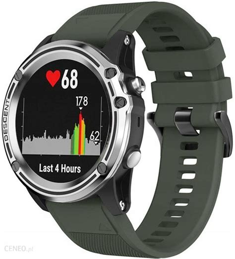 Tech Band Techband Khaki Silikonowy Pasek Garmin Fenix 6S Sapphire