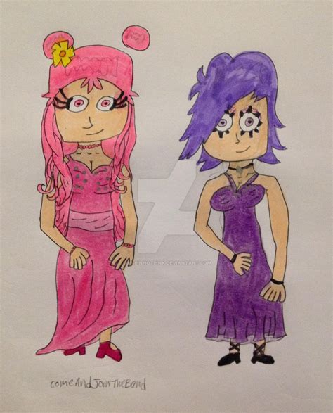 Formal dressed AmiYumi by ShatteredPrismRose23 on DeviantArt