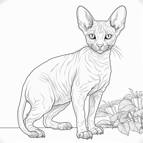 Premium Vector Cornish Rex Kitten Cat