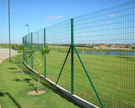 Tela Alambrado Malha Mm Fio Pvc Verde R Em Mercado Livre