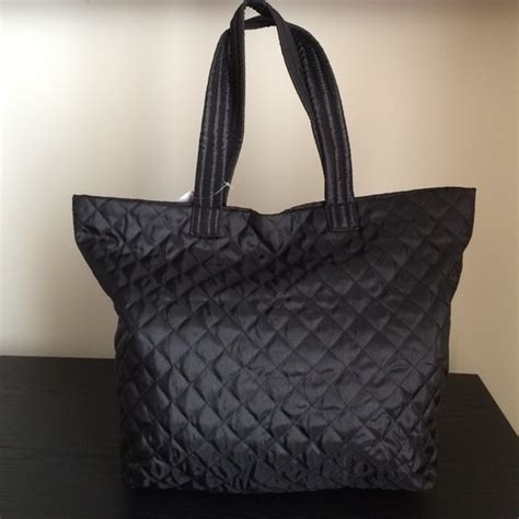 Black Quilted Tote Bags | IUCN Water