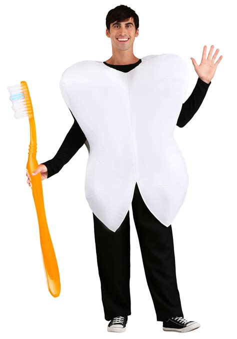 Tooth Adult Costume | Funny & Unique Halloween Costumes