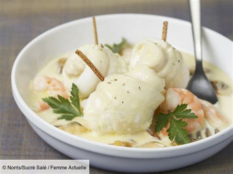 Filets de julienne aux fruits de mer rapide découvrez les recettes de