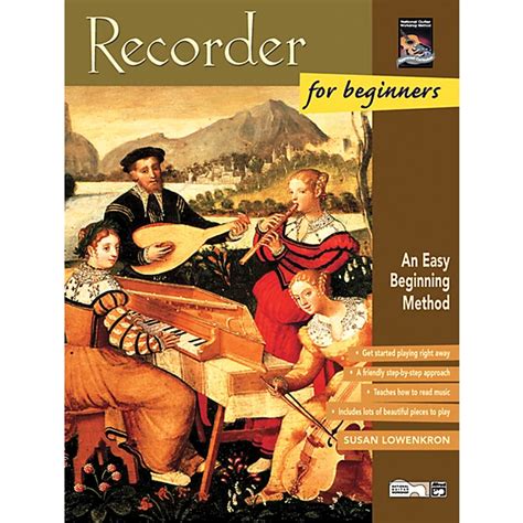 Alfred Recorder For Beginners Bookcd Guitar Center