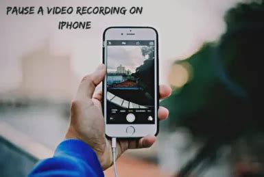 How To Pause Video Audio Or Screen Recording On Iphone