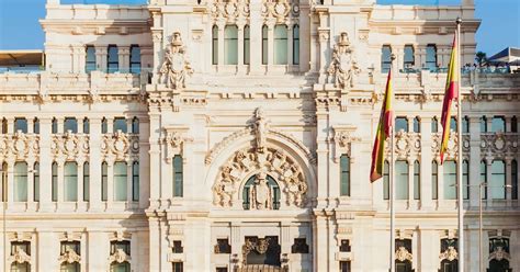 The Cybele Palace Or Palacio De Cibeles Is A Palace Located On The