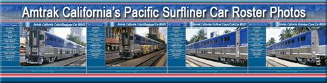 GENERAL: These cars run on Amtrak California's Pacific Surfliner Route ...