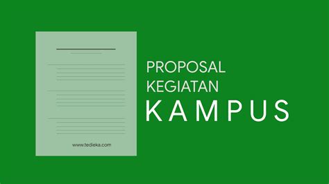 Contoh Proposal Sponsorship Kegiatan Kampus Pdf