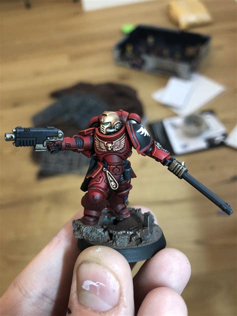 Blood Angels Assault Intercessor Veteran Sergeant Hope You Like Him