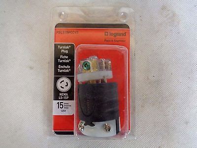 New Legrand Psl Pccv Turnlok Plug Ebay