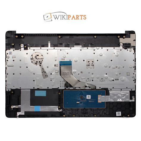 Replace For HP 15 DW1003NO Laptop Palmrest With Keyboard UK Black