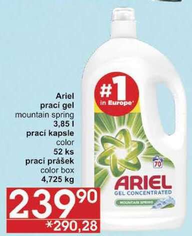 Ariel Prac Gel Mountain Spring L V Akci Akcniceny Cz