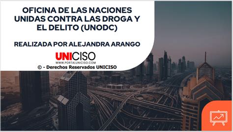 OFICINA DE LAS NACIONES UNIDAS CONTRA LAS DROGA Y EL DELITO UNODC