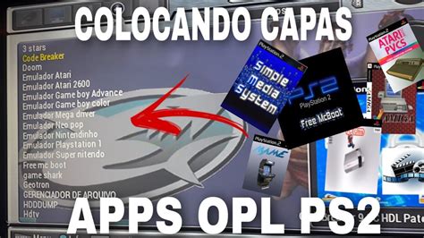 Como Colocar Capas Nos Apps Do Opl Playstation Youtube