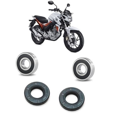 Rolamentos Roda Dianteira HONDA CBX250 Twister Kit