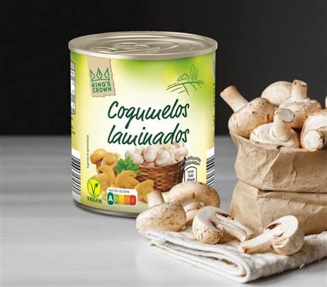 Promoção Cogumelos laminados em ALDI