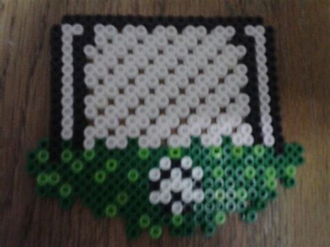 Football Field Perler Beads