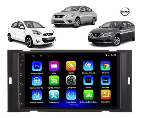 Central Multim Dia Android Carplay Nissan Versa