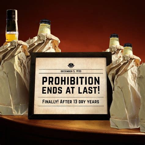 Prohibition Era Sign Etsy