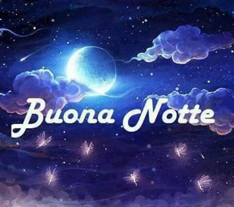 Buona Notte Con Luna Piena E Fate Immagini Buonanotte