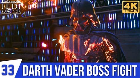 Star Wars Jedi Survivor Gameplay Part Darth Vader Boss Fight