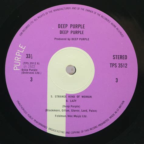 Deep Purple Made In Japan 2LP UK 6670 купить виниловую