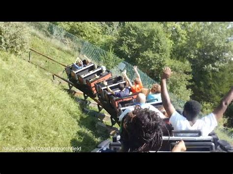 River King Mine Train Back Row HD POV Six Flags St Louis YouTube