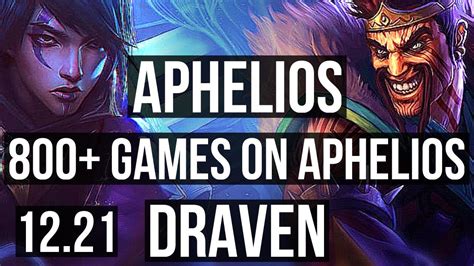 Aphelios Karma Vs Draven Nami Adc Games M Mastery