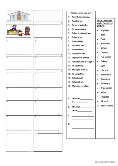 3,063 Place English ESL worksheets pdf & doc