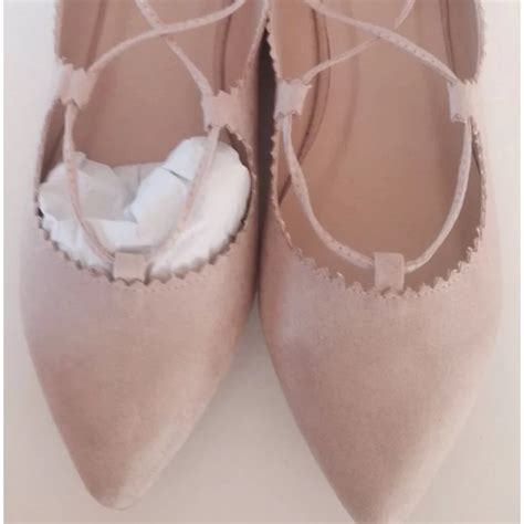 JustFab Shoes Just Fab Josefa Shoes With Leg Straps Nwb Nude Poshmark