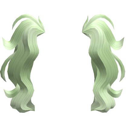 Y2K Messy Aesthetic Pigtails Extension Green S Code Price RblxTrade