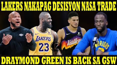 Official Lakers Team Trade Nagdesisyon Na Trade Lahat Big