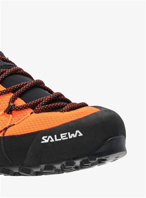 Zustiegschuhe Herren Salewa Wildfire Gtx Fluo Orange Black